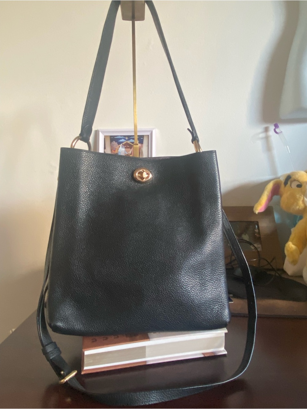 Coach Charlie bucket leather bag